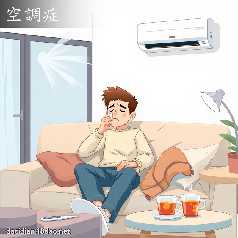 空调症 - 国语大辞典配图