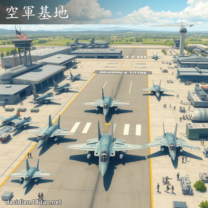空军基地 - 国语大辞典配图