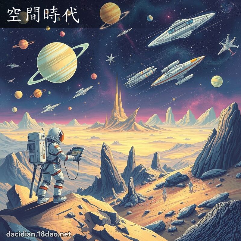 空间时代 - 国语大辞典配图