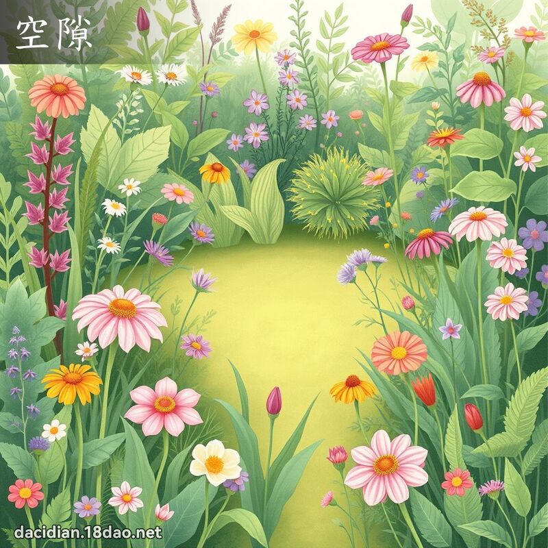 空隙 - 國語大辭典配圖
