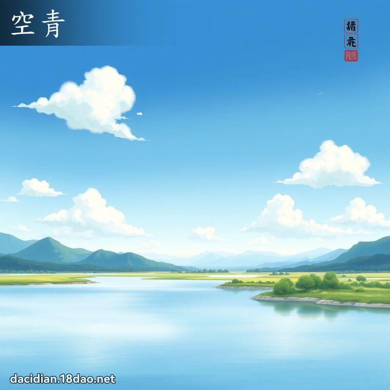 空青 - 国语大辞典配图