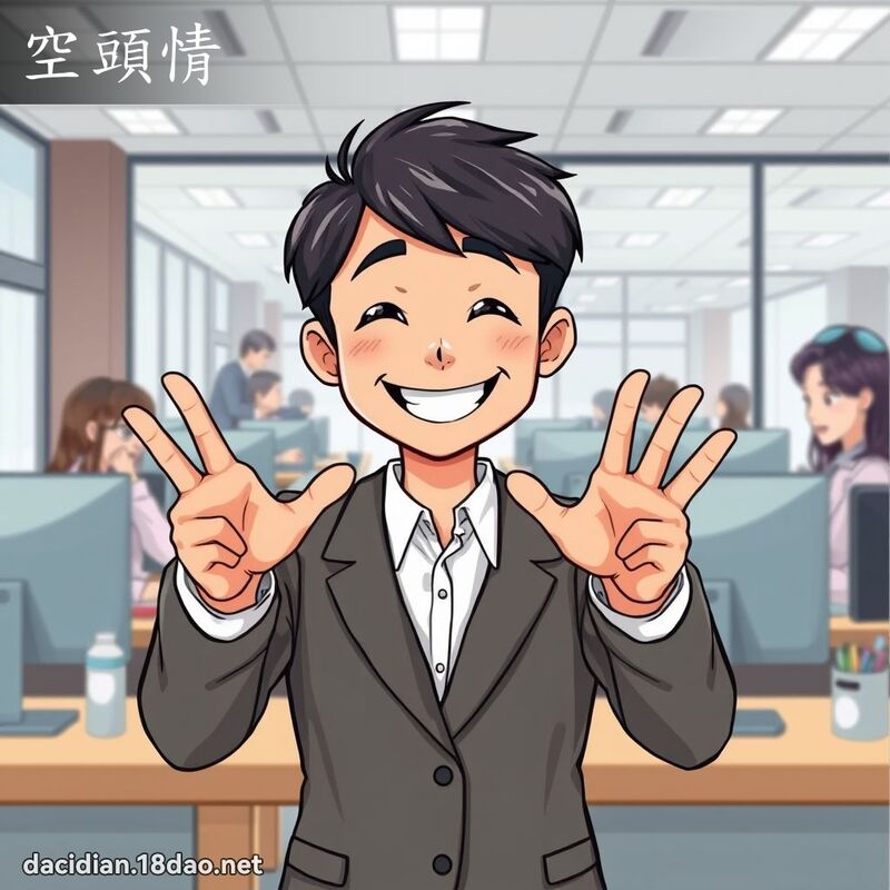 空頭情 - 國語大辭典配圖