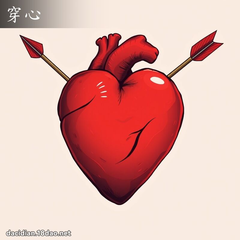 穿心 - 國語大辭典配圖