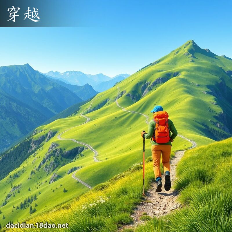 穿越 - 国语大辞典配图