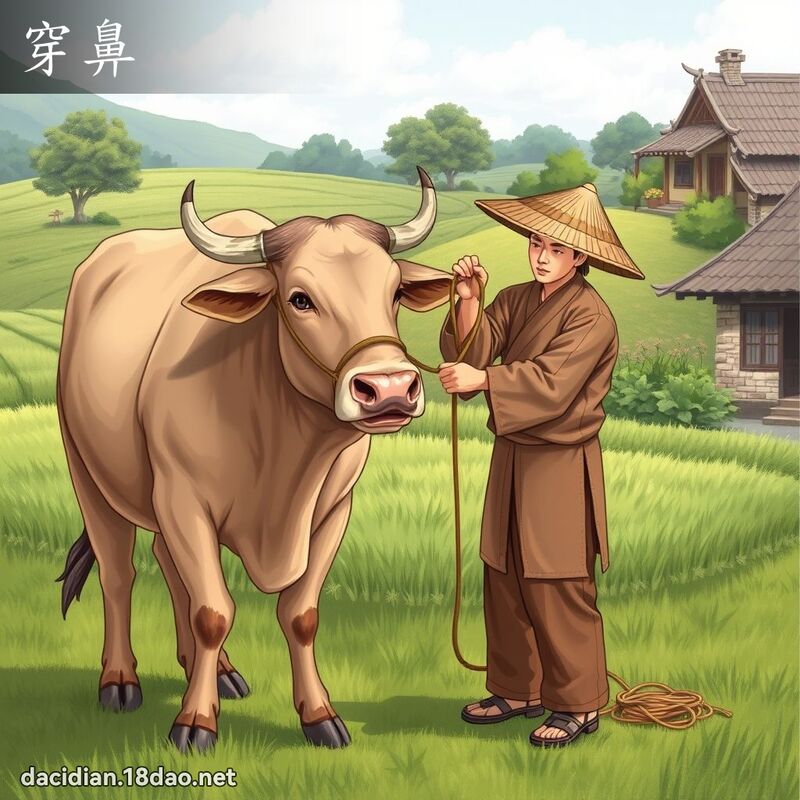 穿鼻 - 國語大辭典配圖