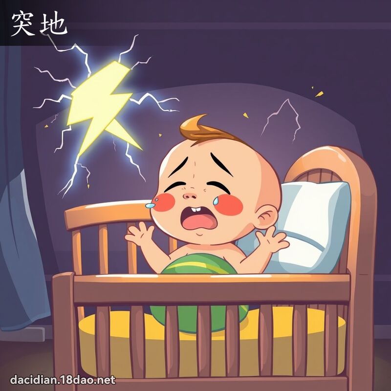 突地 - 國語大辭典配圖