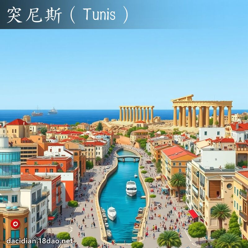 突尼斯（Tunis） - 国语大辞典配图