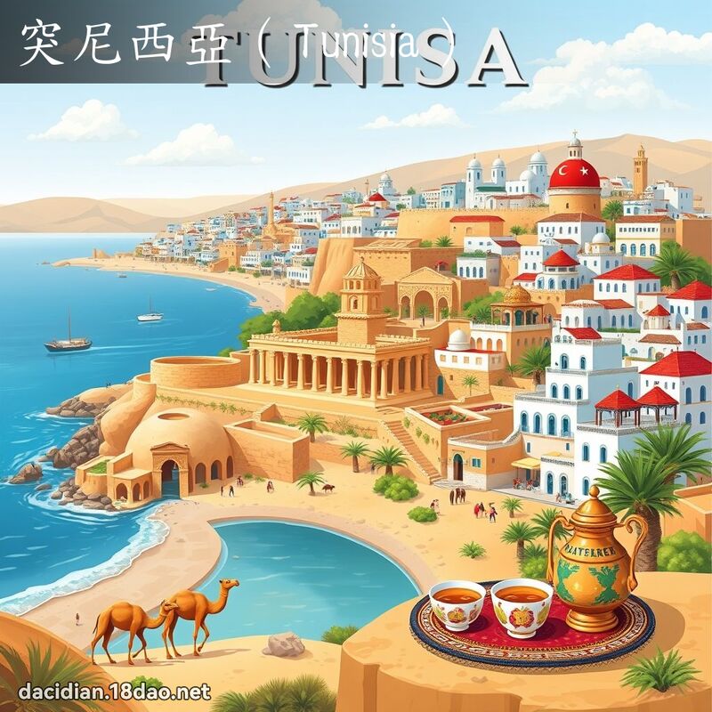 突尼西亞（Tunisia） - 國語大辭典配圖