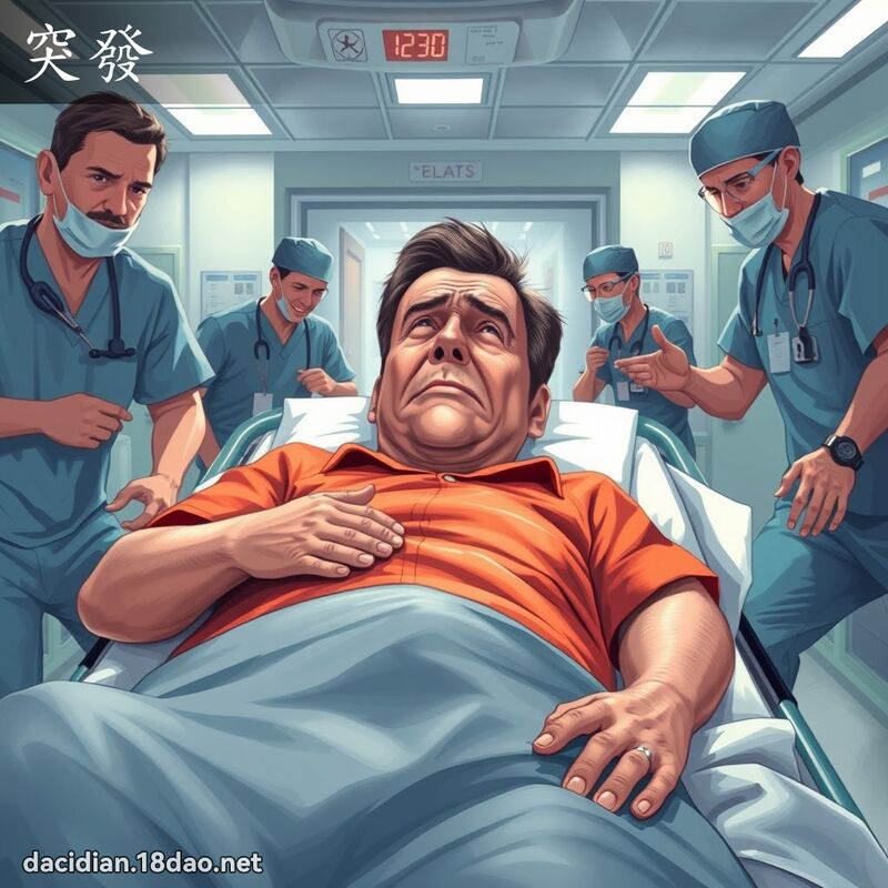 突發 - 國語大辭典配圖