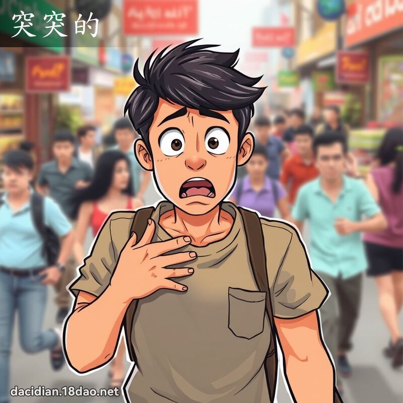 突突的 - 国语大辞典配图