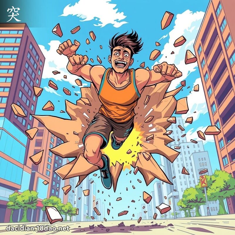 突 - 國語大辭典配圖