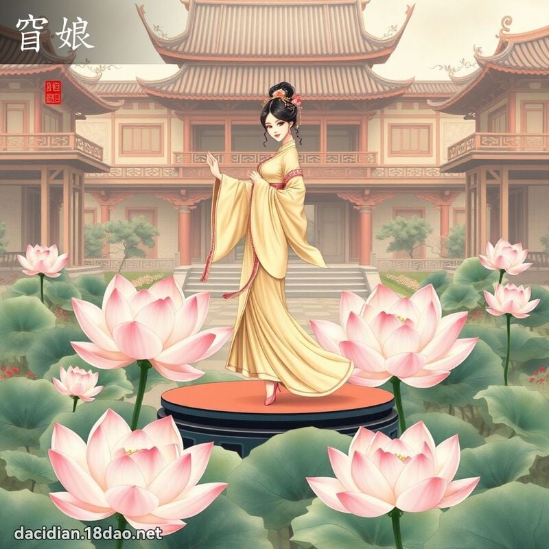 窅娘 - 國語大辭典配圖