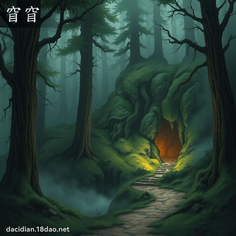 窅窅 - 國語大辭典配圖