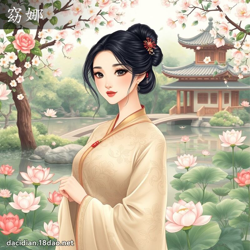 窈娜 - 国语大辞典配图