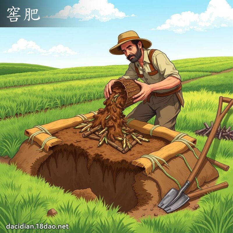 窖肥 - 國語大辭典配圖