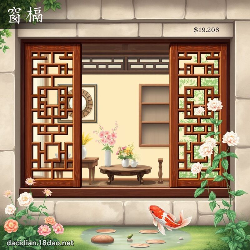 窗槅 - 国语大辞典配图