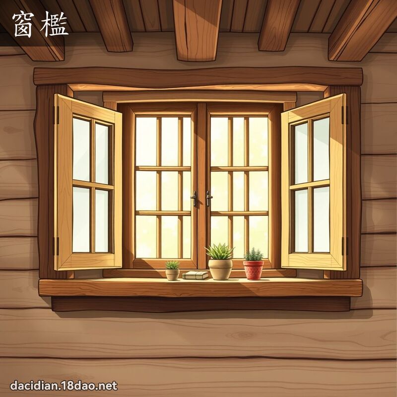 窗槛 - 国语大辞典配图
