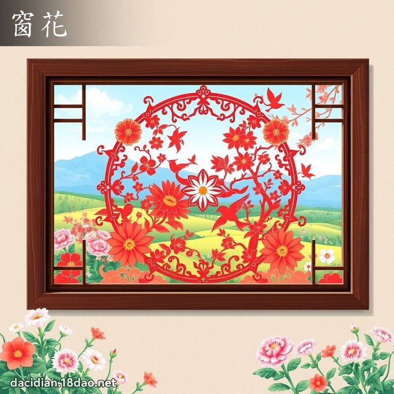 窗花 - 国语大辞典配图