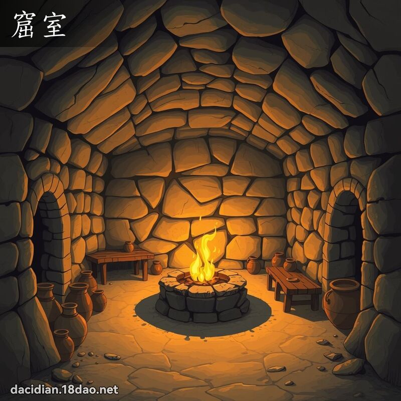 窟室 - 国语大辞典配图