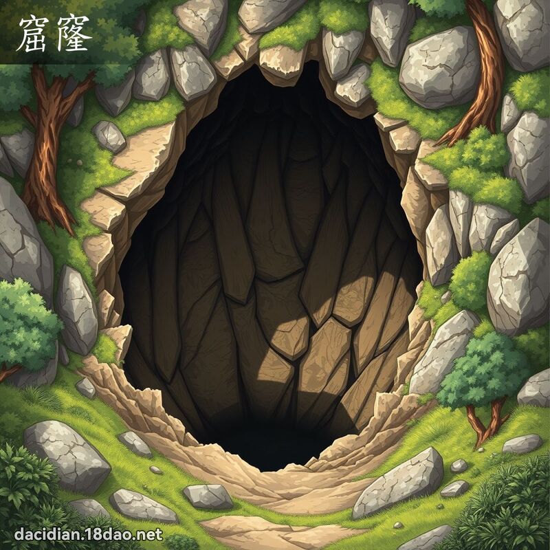 窟窿 - 國語大辭典配圖
