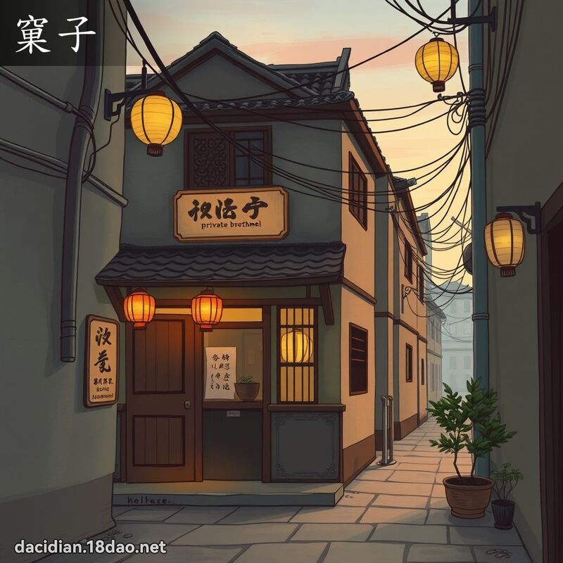 窠子 - 国语大辞典配图