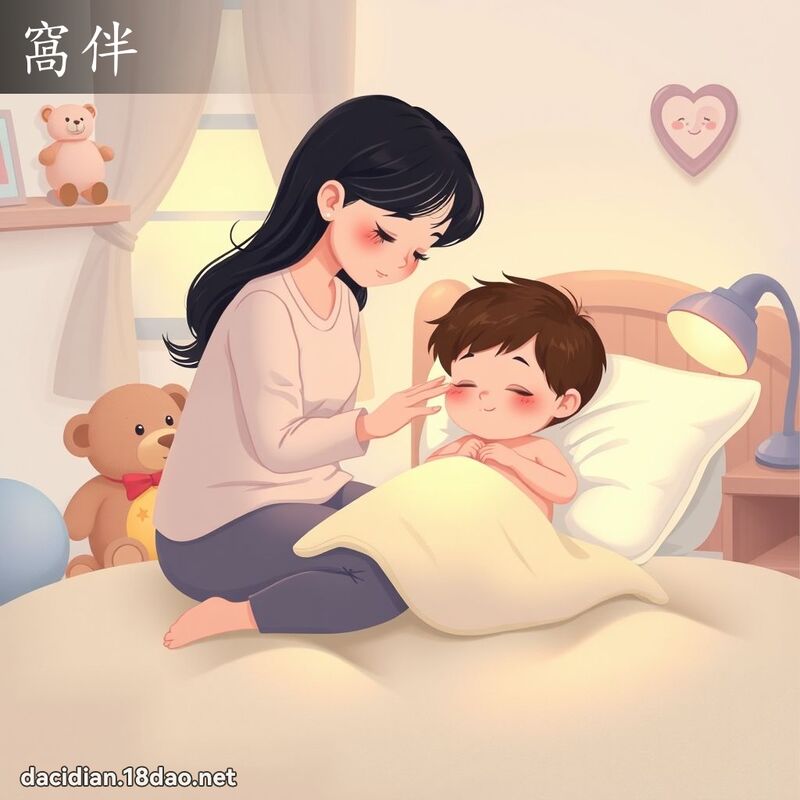 窩伴 - 國語大辭典配圖
