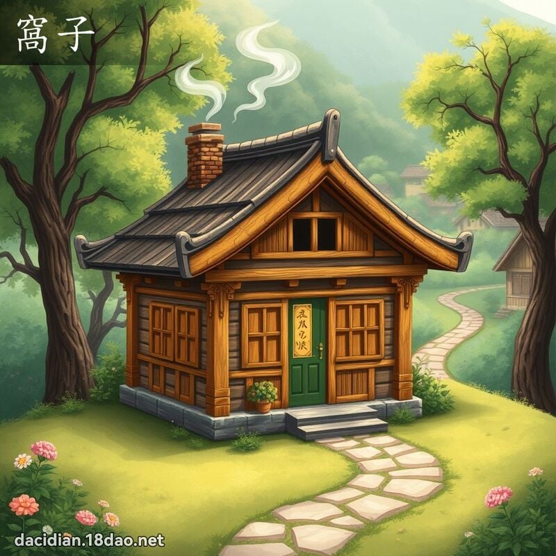 窝子 - 国语大辞典配图