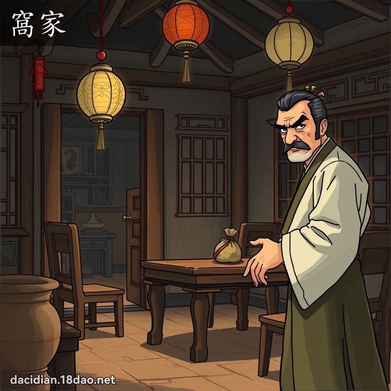 窝家 - 国语大辞典配图