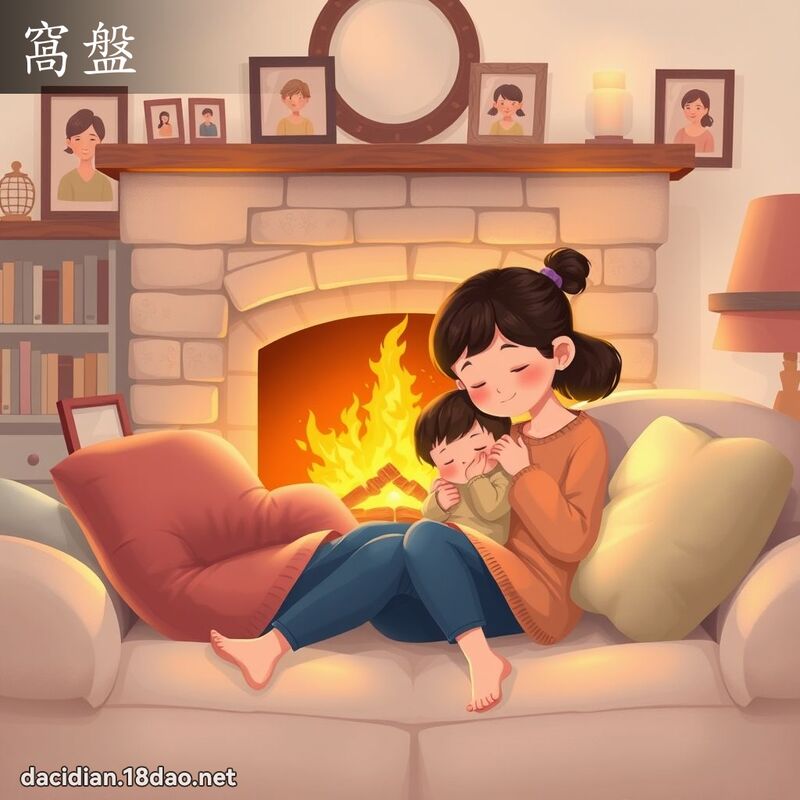 窩盤 - 國語大辭典配圖