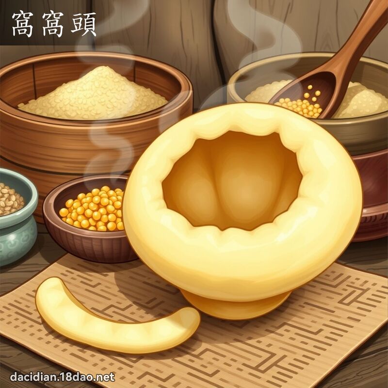 窝窝头 - 国语大辞典配图