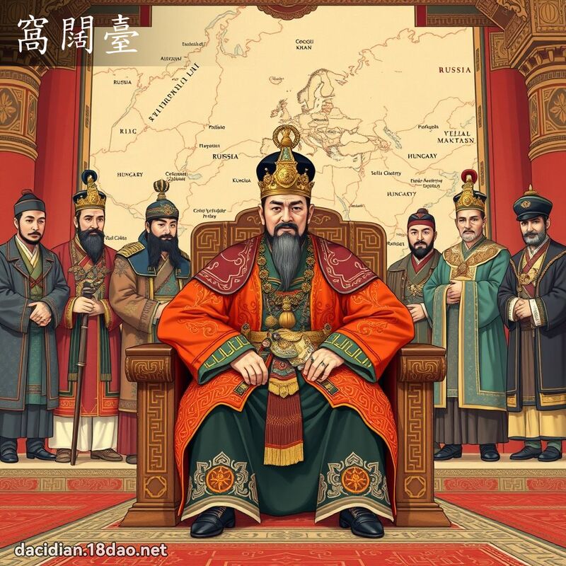 窝阔台 - 国语大辞典配图
