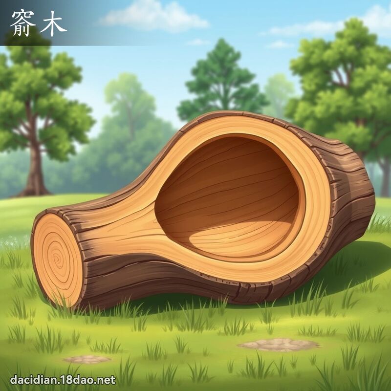 窬木 - 国语大辞典配图