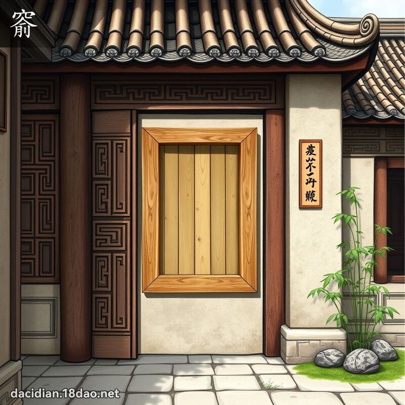 窬 - 國語大辭典配圖