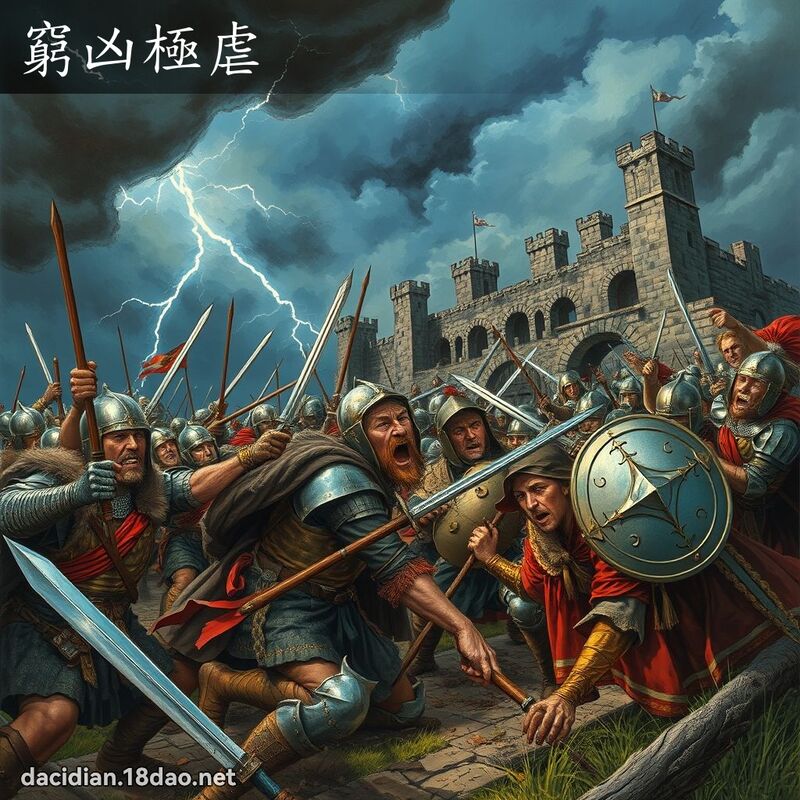 窮凶極虐 - 國語大辭典配圖