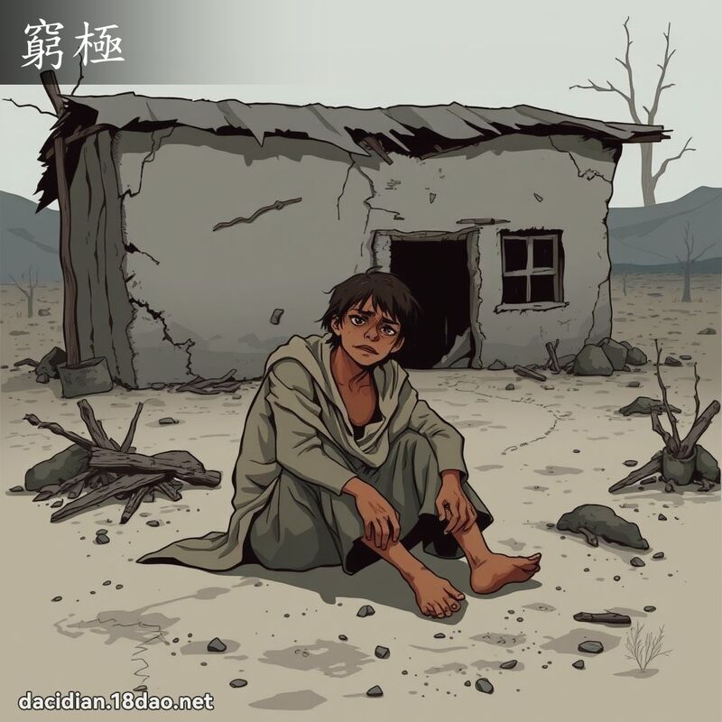 窮極 - 國語大辭典配圖
