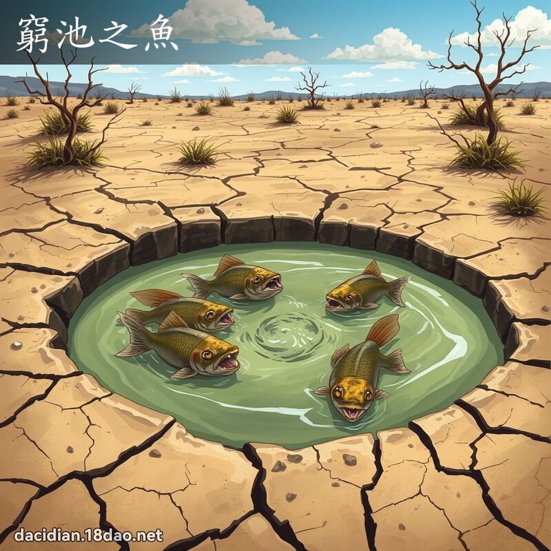 窮池之魚 - 國語大辭典配圖