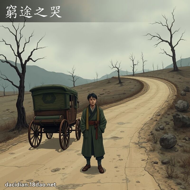 穷途之哭 - 国语大辞典配图