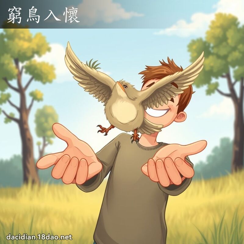 窮鳥入懷 - 國語大辭典配圖