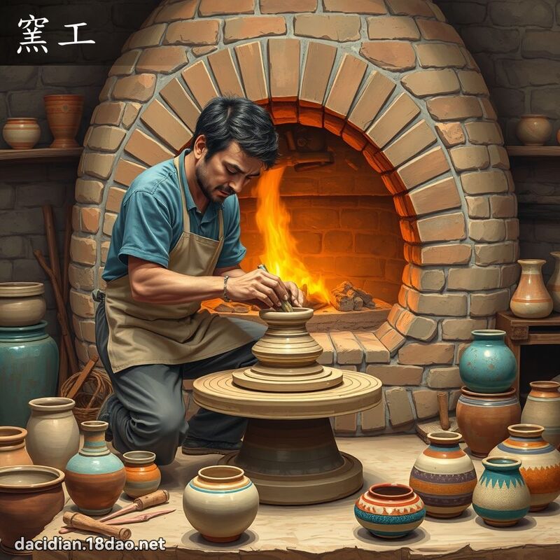 窑工 - 国语大辞典配图