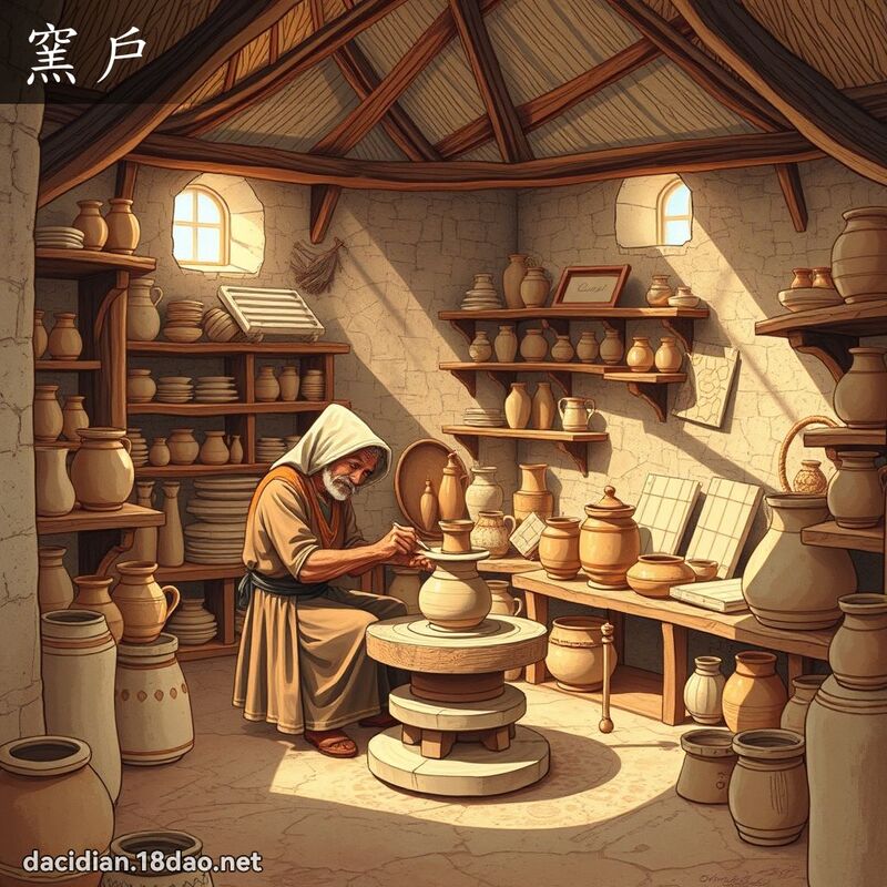 窑户 - 国语大辞典配图