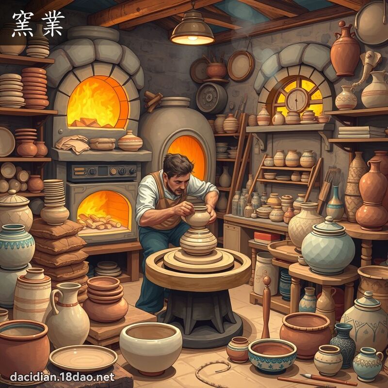 窑业 - 国语大辞典配图