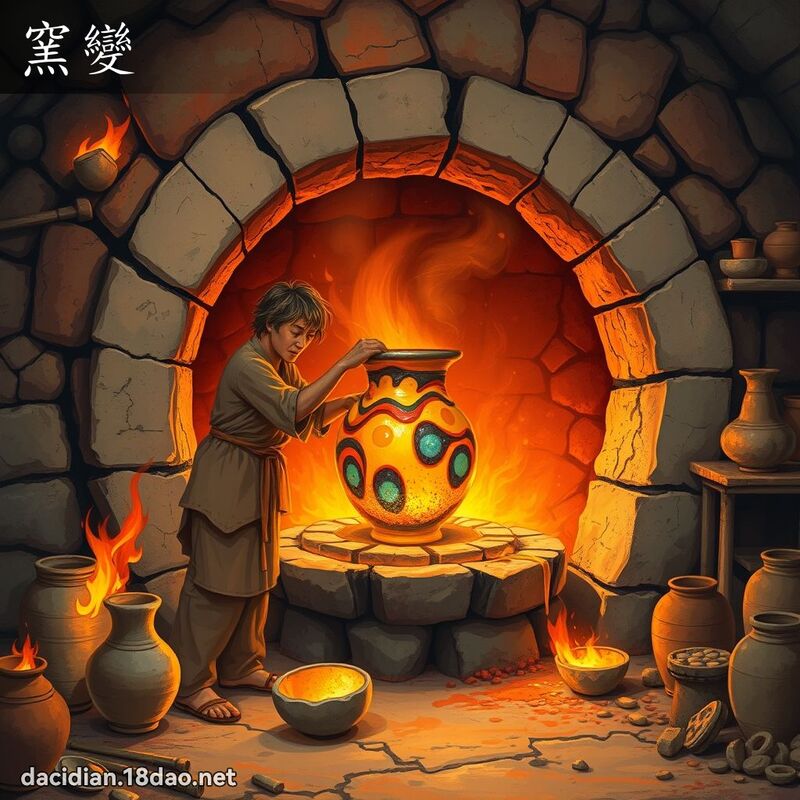 窑变 - 国语大辞典配图