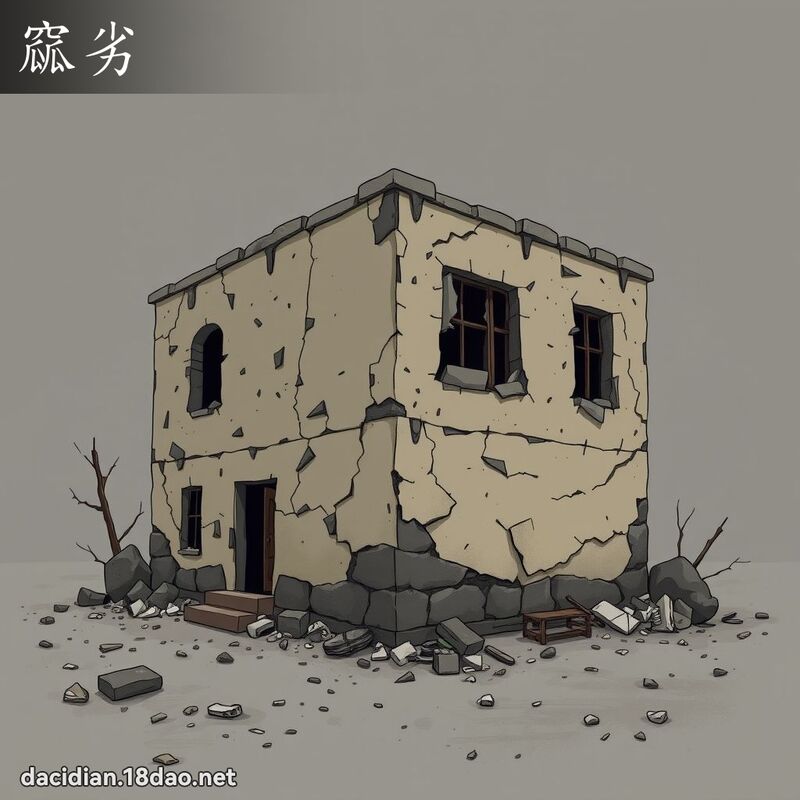 窳劣 - 国语大辞典配图