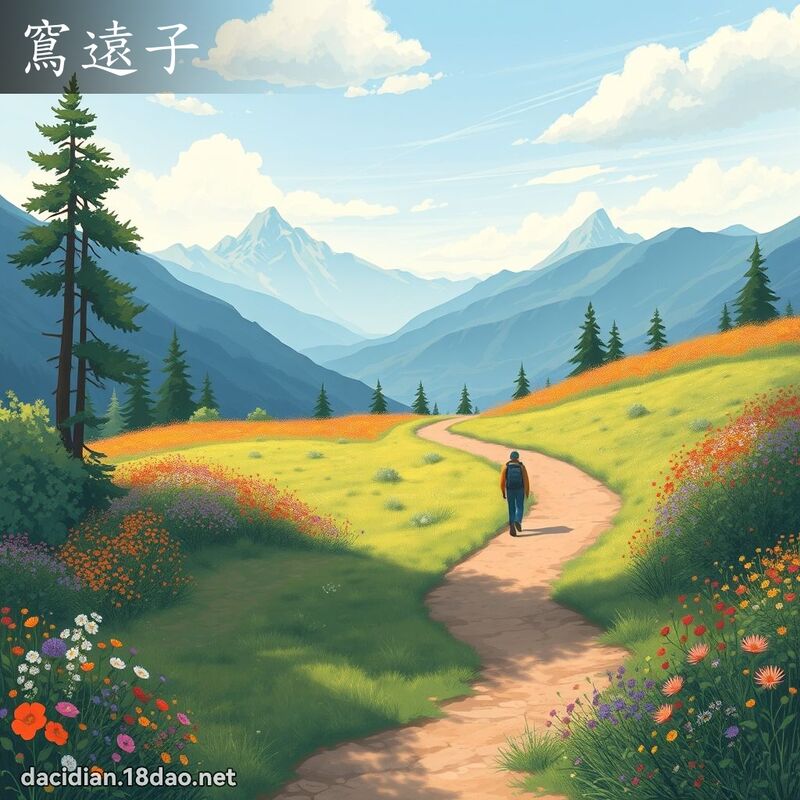 窵遠子 - 國語大辭典配圖