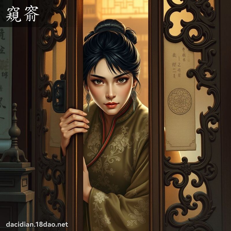 窺窬 - 國語大辭典配圖