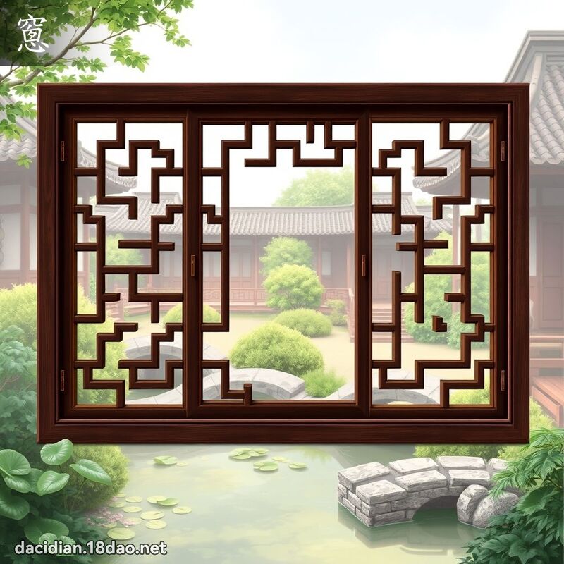 窻 - 国语大辞典配图