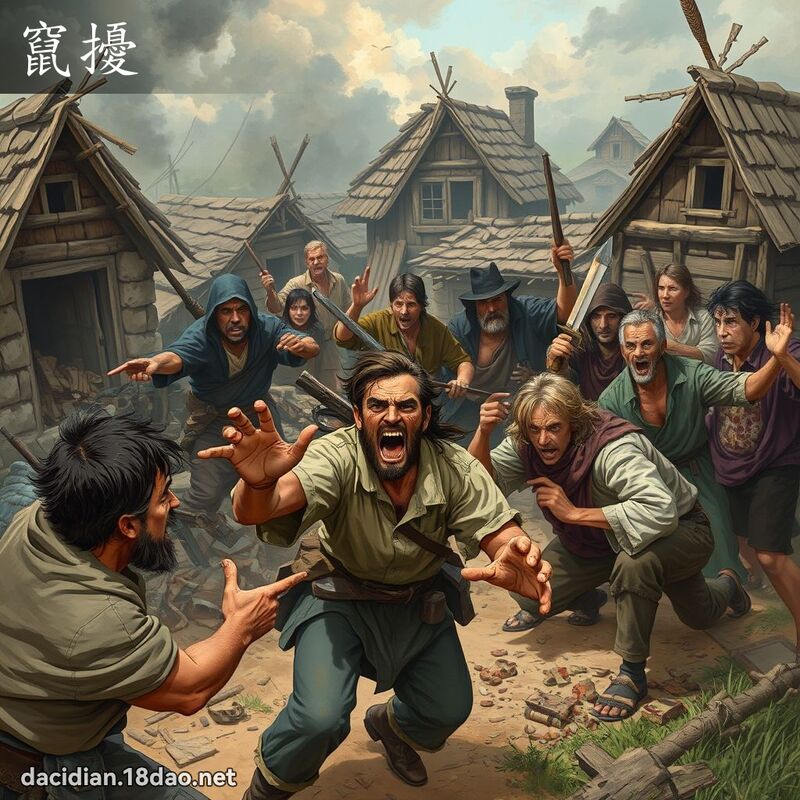 窜扰 - 国语大辞典配图