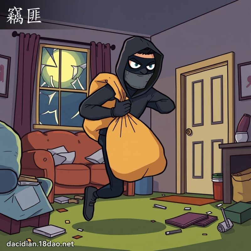 窃匪 - 国语大辞典配图