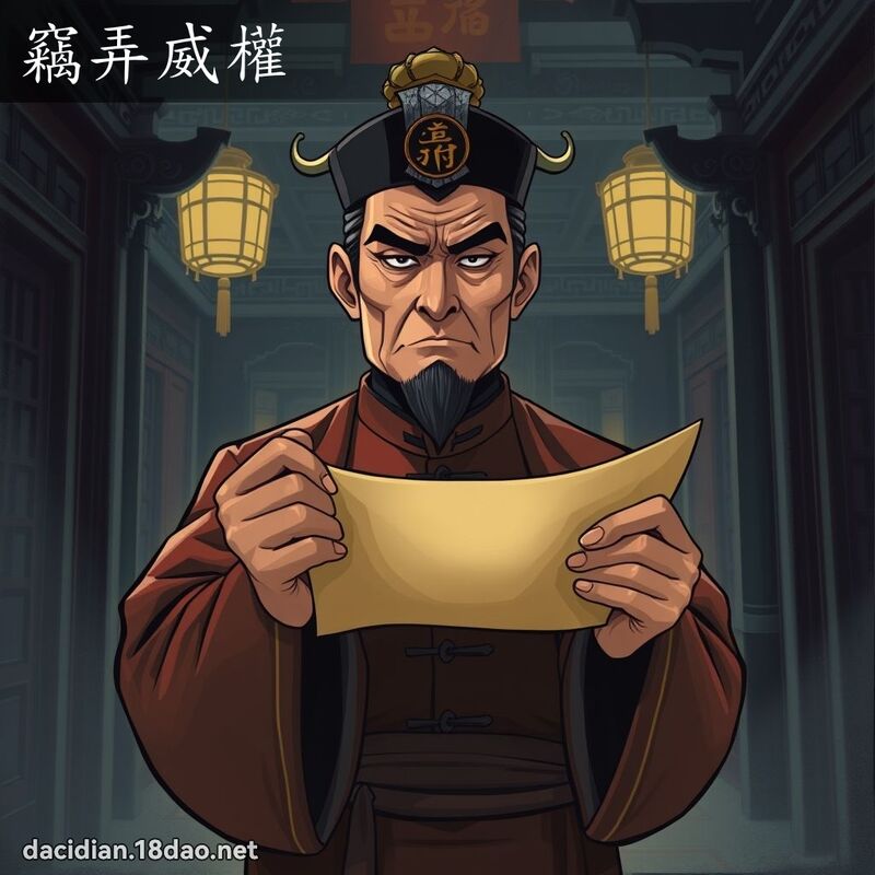 竊弄威權 - 國語大辭典配圖