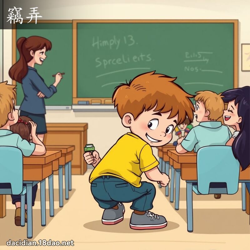 窃弄 - 国语大辞典配图